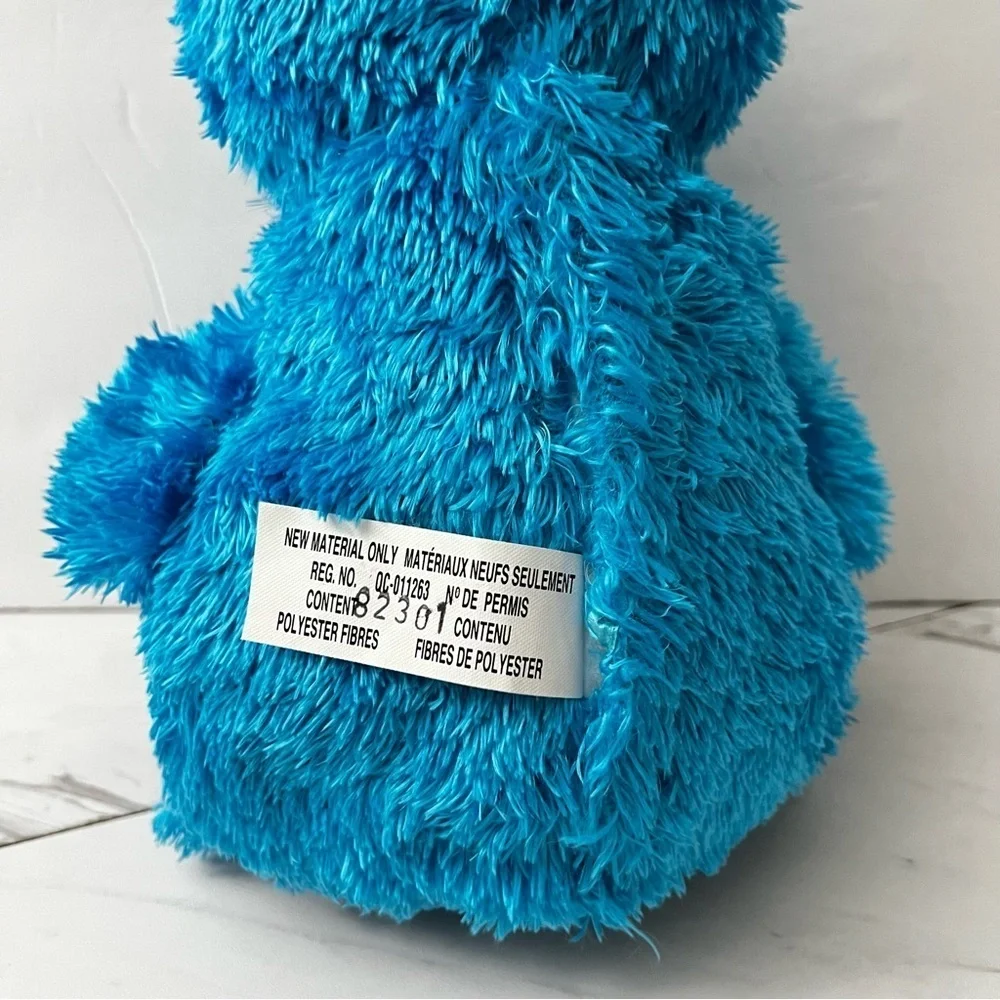 Cookie Monster Talking Sesame Street Feed Me Plush Size 14.5